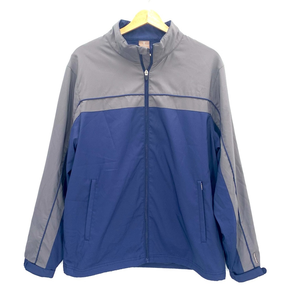Tehama Golf SoftShell Full Zip Outerwear Light Windbreaker Jacket Lined Medium